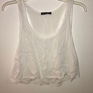 Brandy Melville white tank top